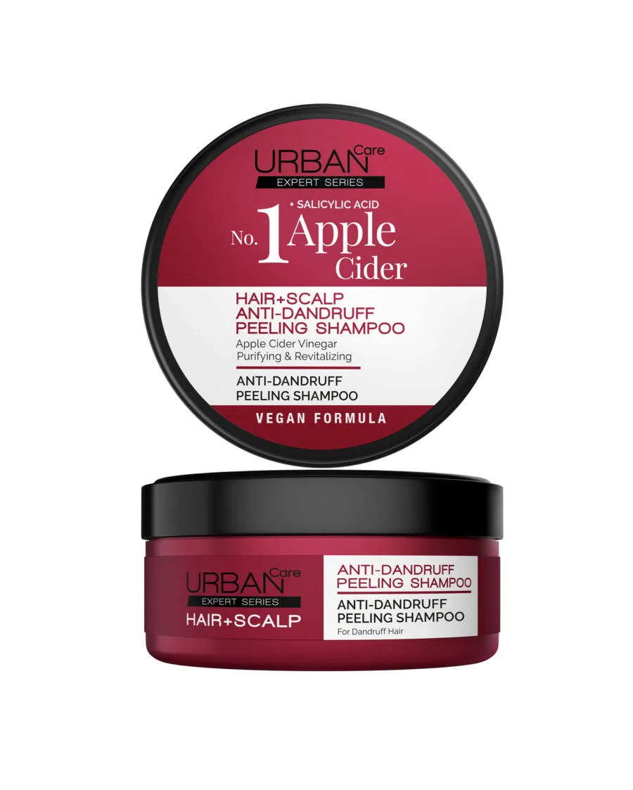 Nr. 1 Șampon scrub scalp anti-mătreață cu cidru de mere