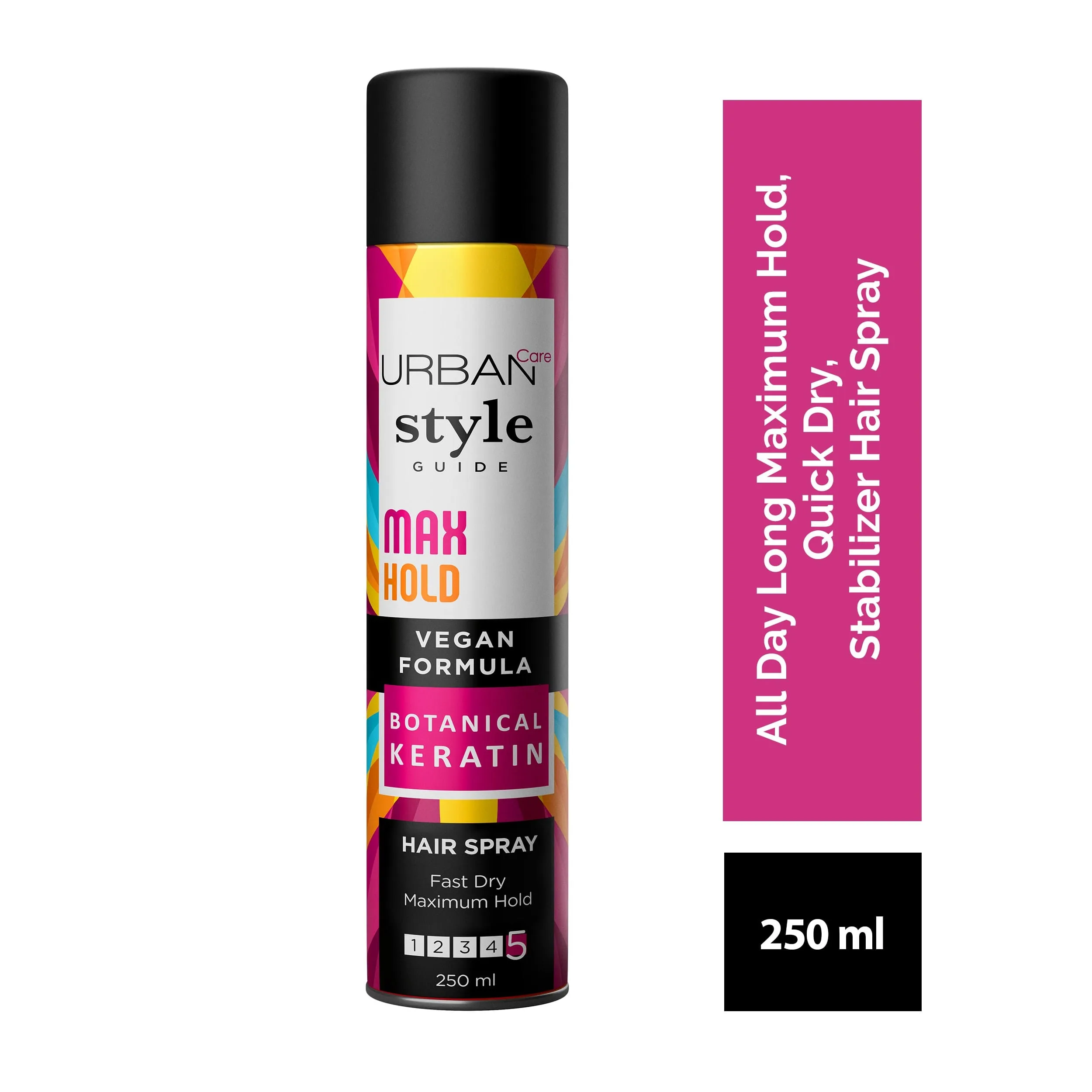 Style guide max hold hair spray